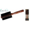 Щетка круглая для укладки волос с натуральной щетиной и нейлоном Excel Mix Roll Brush (60мм)